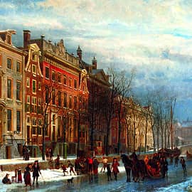 Зимний город