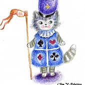 Котик с флагом