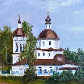 Церковь Рождества Пресвятой Богородицы в Образцово 1702 год