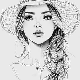 Портрет девушки 28