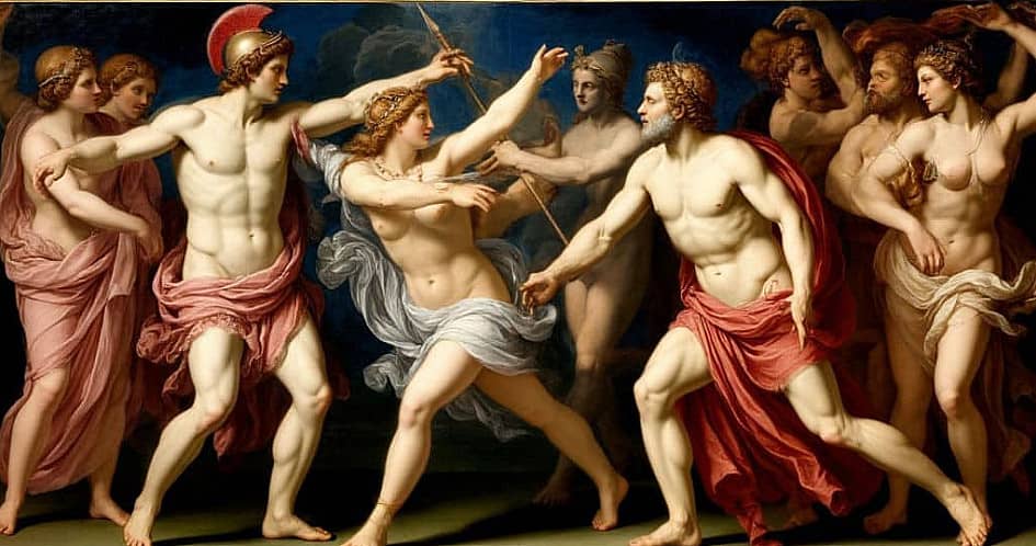 Танец Марса и Венеры