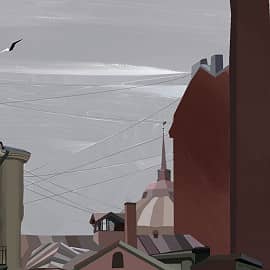 крыши Питера