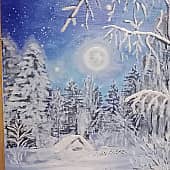 Зимняя сказка. (2), художник Расияна