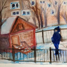 На улице весенней