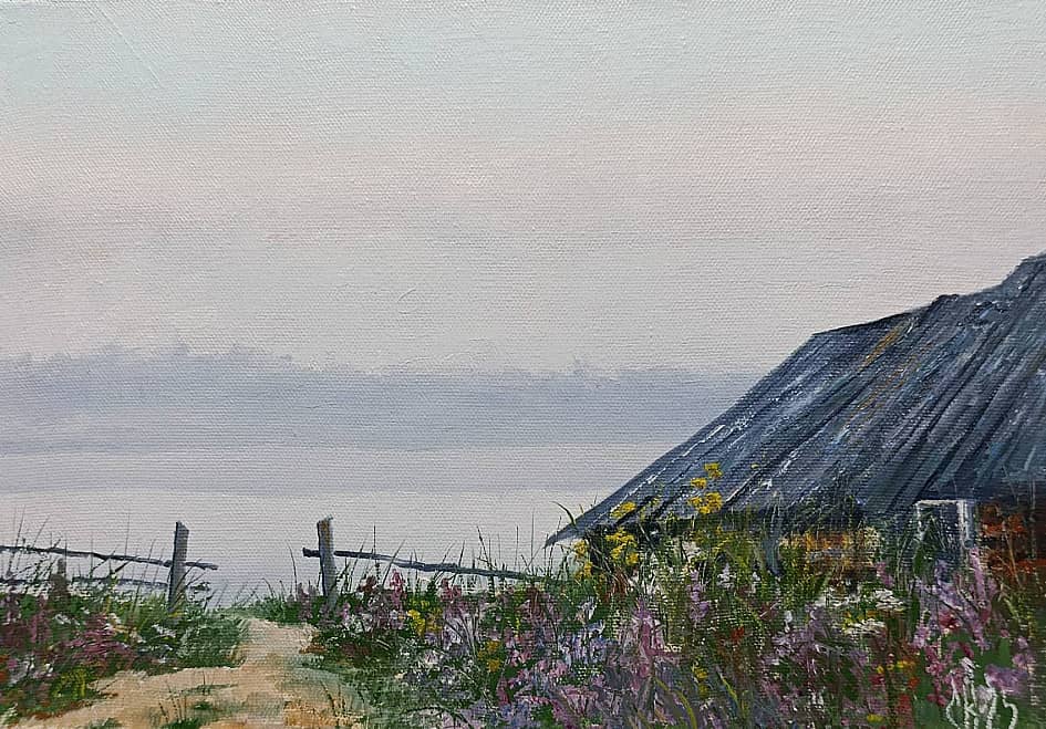 На рассвете...