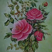 "Розовые розы"