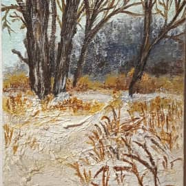 Зимняя опушка