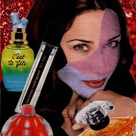 Косметика. Коллаж.