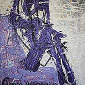 Картина Созерцание Абстрактная фигура человека