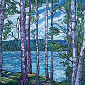Озеро Комонь, художник Виктория Гальцова (VG)