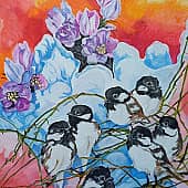 Весна. Птички-синички.