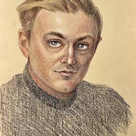 Мужской портрет. Скетч.