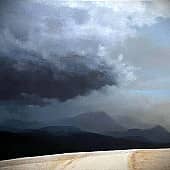 Вулкана пепел., художник Олег Дроздов