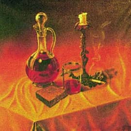 Натюрморт с подсвечником 2  Still-life with the Candlestick 2