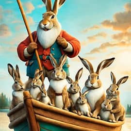 Зайцы в лодке НС