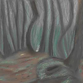 Куршская косаПлесень