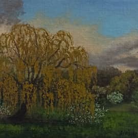 Весенний вечер.