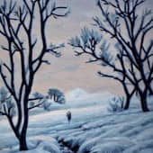 Картины "Зима". (5), художник Ольга Пелевина