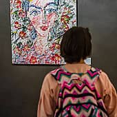 Картина Женщина, которая умеет наслаждаться Екатерина Лебедева художница (3), художник Екатерина Лебедева