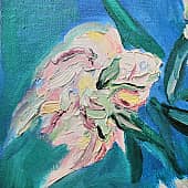 Когда пионы отходят (быстрый этюд) (1), художник Светлана Стафиевская