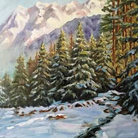 Зима по мотивам А. Бабича