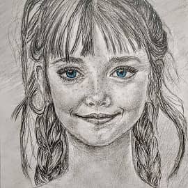 ДЕВОЧКА С КОСИЧКАМИ