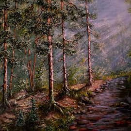 Бор сосновый. Терпким ароматом Воздух разогретый напоён...