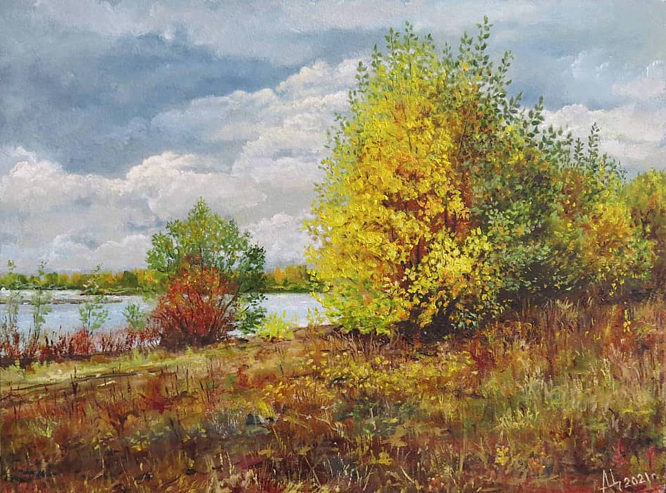 Бия в осеннем наряде