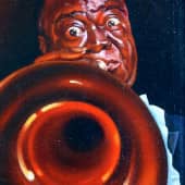 Сэчмо (Луис Армстронг) / Satchmo (Louis Armstrong), художник Владимир Абаимов