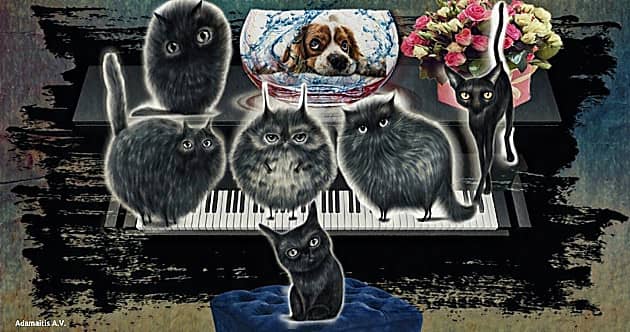 Кошачий дуэт в классической музыке