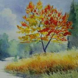 Картина "Ясень"