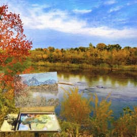 В творческом поиске