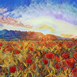 Маковое поле.