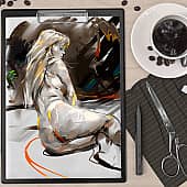 Нюшка (2), художник Игорь Комаров