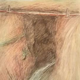 "Мост перебегаю над пропастью мерцаю"