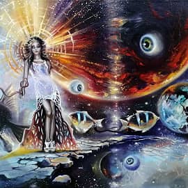  Прогулка с любимцем под присмотром(доработанная) .(навеяно картинами Бака)