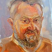 Дядя Вова (односеансный этюд), художник Татьяна Паола