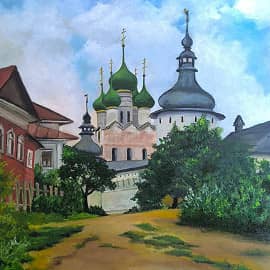 Ростов Великий. Вид на Кремль.