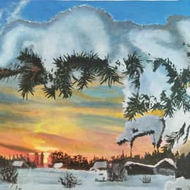 Зимний вечер