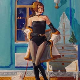 Дама с собачкой.