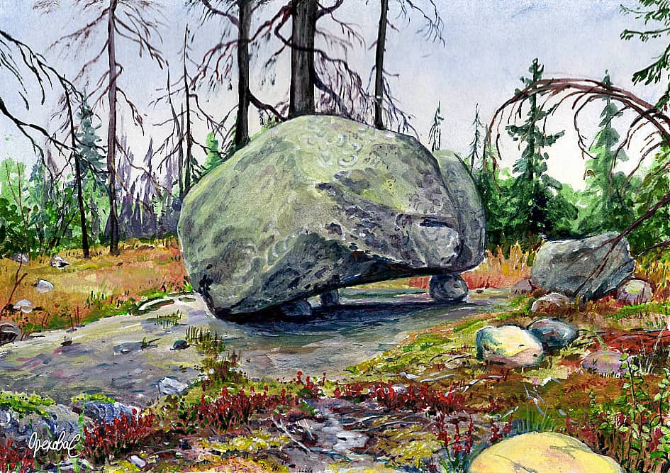 Этюд. Карельские мотивы