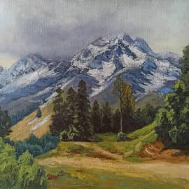 В июне на Роза Плато.