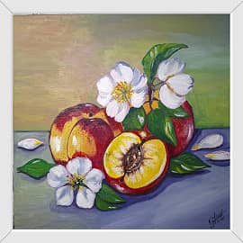 Сочные персики