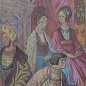 Триптих Эмблема Сословий: Обман (фрагмент картины)