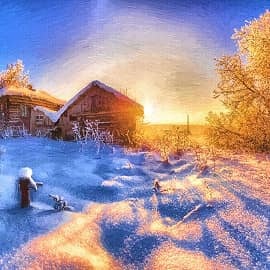 Закатные тени