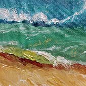 Ласковое морюшко (2), художник Виктория Мисюряева