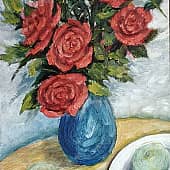 Красные розы