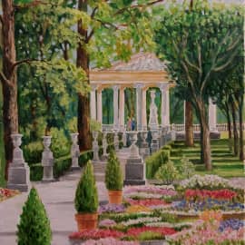 Павловск. Собственный сад императрицы Марии Федоровны.