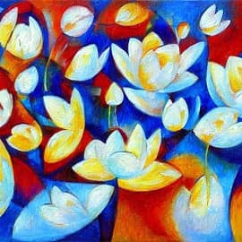 Серия работ "Лотосы"