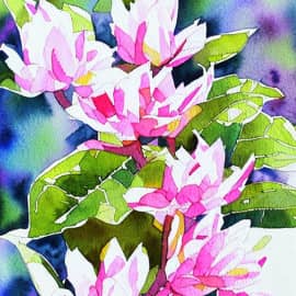 Абстракция "Магнолия"